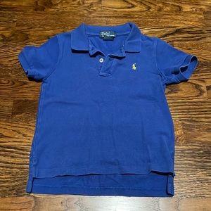Polo Ralph Lauren t shirt blue 4 4t boy
